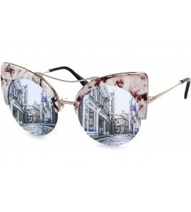 Oval Black Deals Friday Cyber Deals Monday Deals Sales-Sunglasses Women Oversized Cat Eyes Flower Gifts - CV18EISLNN7 $24.88