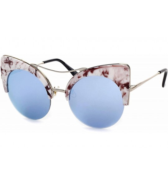 Oval Black Deals Friday Cyber Deals Monday Deals Sales-Sunglasses Women Oversized Cat Eyes Flower Gifts - CV18EISLNN7 $24.88