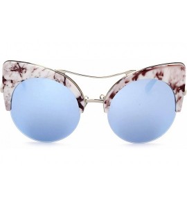 Oval Black Deals Friday Cyber Deals Monday Deals Sales-Sunglasses Women Oversized Cat Eyes Flower Gifts - CV18EISLNN7 $24.88