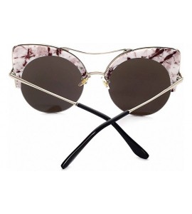 Oval Black Deals Friday Cyber Deals Monday Deals Sales-Sunglasses Women Oversized Cat Eyes Flower Gifts - CV18EISLNN7 $24.88