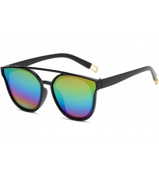 Oval Polarized Sunglasses Protection Glasses Driving - Colorful - CQ18TQWMO5O $29.86