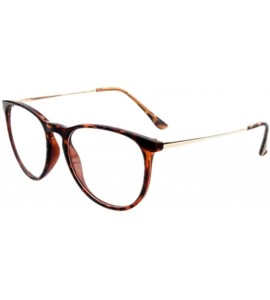 Rimless Women Retro Vintage Reading Eyeglasses Men Myopia Eye Glasses Optical Frame - Leopard - CE182OEDKT8 $17.99