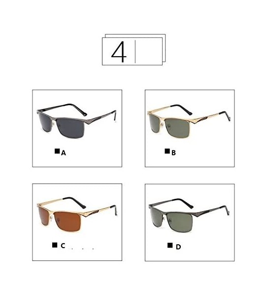 Oval Sunglasses for Outdoor Sports-Sports Eyewear Sunglasses Polarized UV400. - D - CN184DNSDXK $18.93