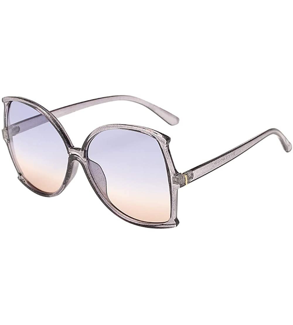Oversized Women Polarized Vintage Sunglasses - Oversize Sunglasses For Golf Driving Fishing Outdoor Activity Eyewear - D - CB...