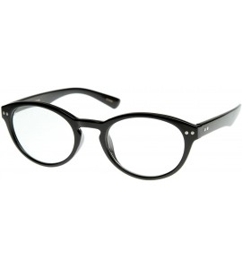 Wayfarer Quality RX-able P3 Eye Glasses with Clear Lens (Black/Clear) - CW116RGI4KB $22.76