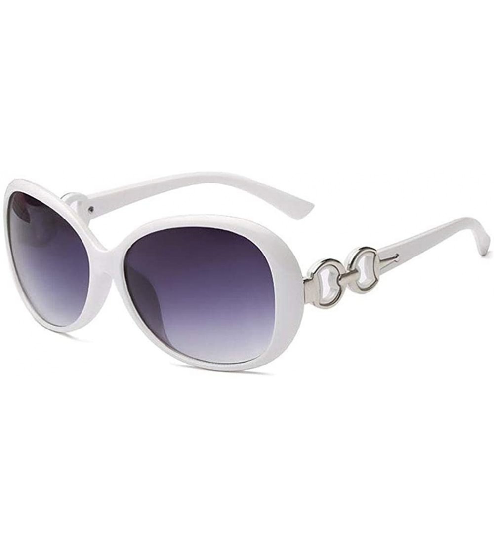 Oversized Oversized Fashion Sunglasses For Women Classic 100% UV Glasses - 5 - CF18U7AW6WN $29.14