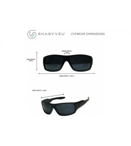 Sport Sports Sunglasses UV Protection Wrap Frame for Outdoor Sports Fishing Driving Golf Casual Fashion - Matte Black - CN193...