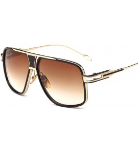 Round Sunglasses Men Sun Glasses Driving - 3 - C118R3YYLLX $55.00