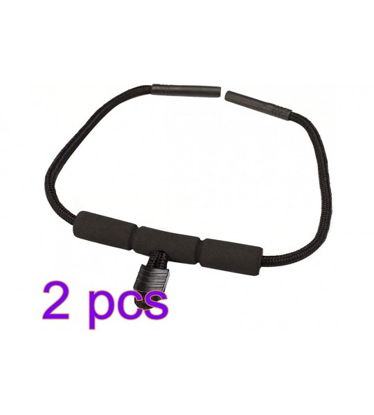 Oversized 2Pcs Floating Sunglass Strap Eyeglass Retainer for Water Sports Rafting Drift Fishing - CJ18U5OKTAK $18.53