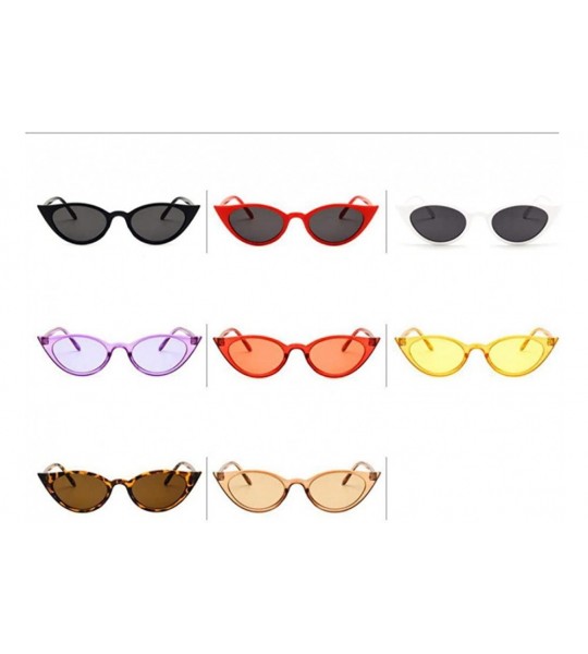 Cat Eye Retro Sexy Cat Eye Sunglasses Women Fashion Women Sun Glasses Eyewear Oculos 8 - 4 - CH18XE9O20S $18.04