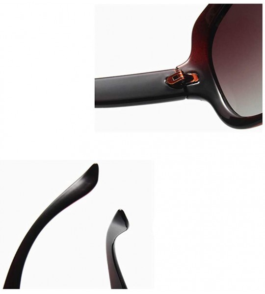 Oversized Fashion Classic Sunglasses Ladies Retro Ladies Luxury Oversized Sunglasses Men - CZ198QLSAAE $46.65