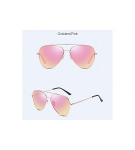 Aviator Men and women's metal polarizing sunglasses Polarizing toad glasses Classic driving Sunglasses - D - C918QQ20HMY $60.31