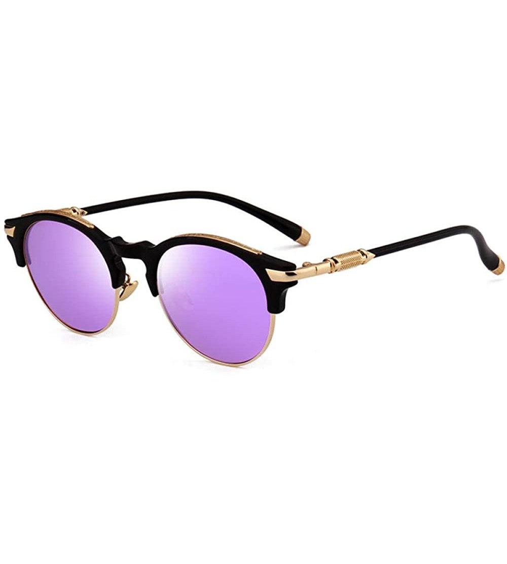 Aviator Sunglasses Driving Driving Glasses Large Frame Mirror Tide Classic Sunglasses Female - CE18XD6WY8L $84.38