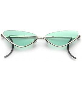 Cat Eye Glasses Hipster Sunglasses Concave - Figure 1 - CH18X0D2RZ5 $32.91