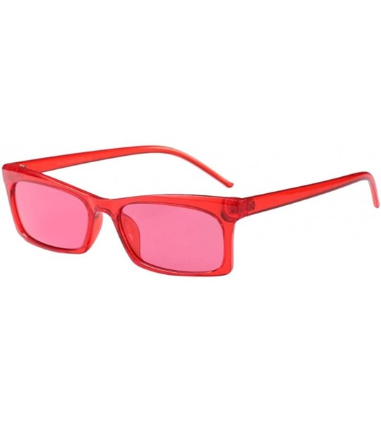 Sport Sunglasses Sports Fashion Goggles Eyeglasses Glasses Eyewear - Red - CV18QTS3KQH $17.84