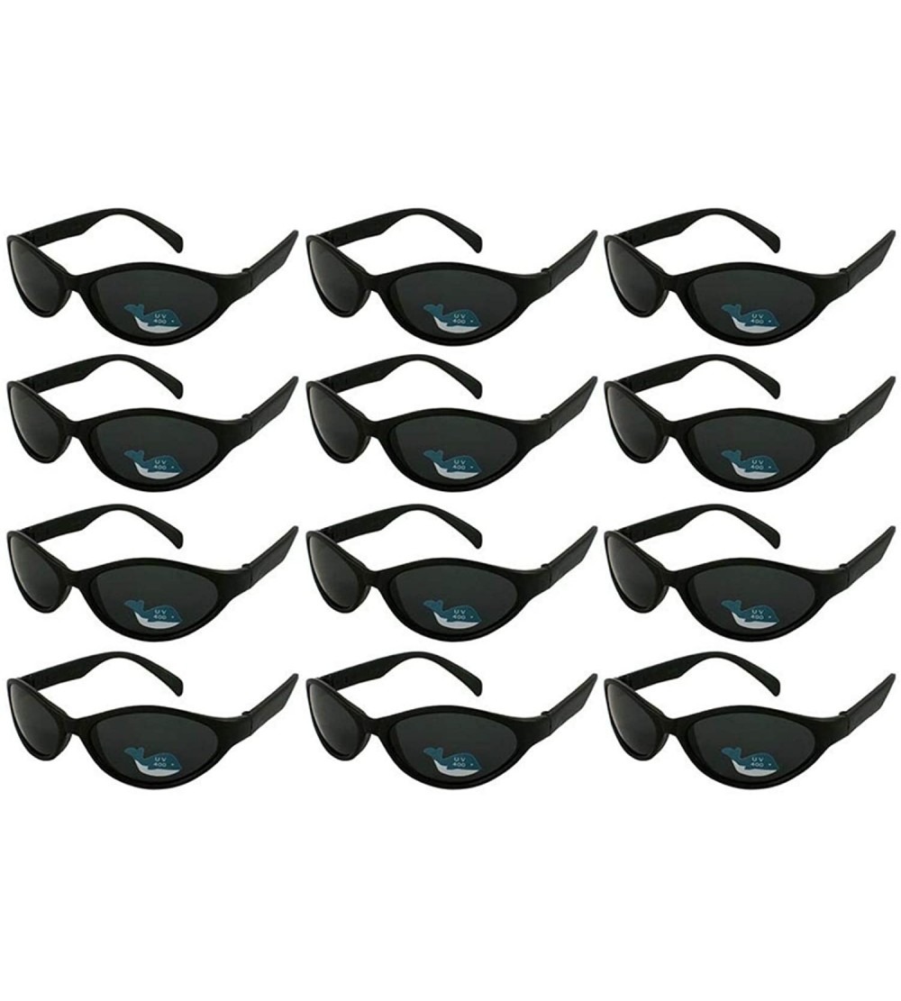 Oval I Wear School Sunglasses Favors BLK 12 - Kid-black - C918EG8R3Q6 $16.69