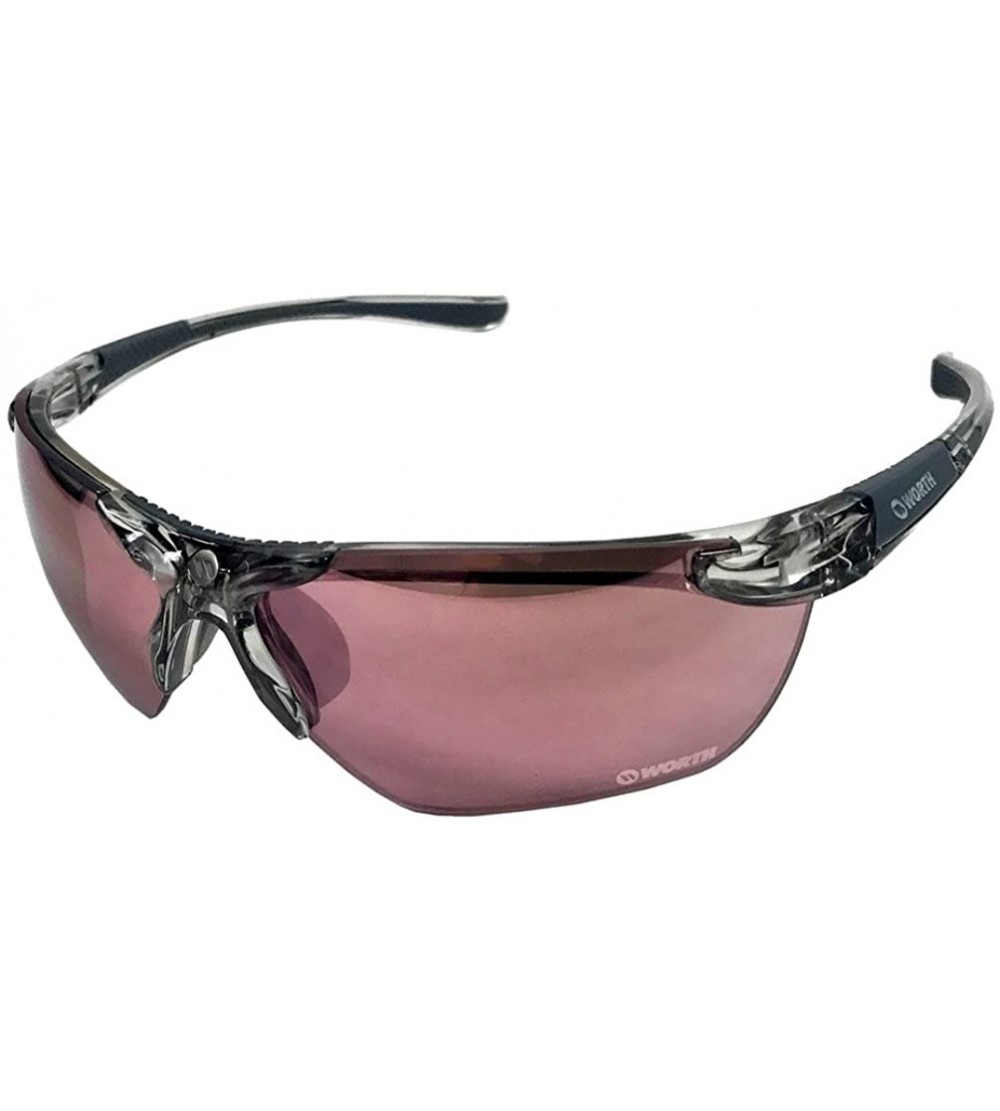 Semi-rimless FPEX Fastpitch Softball 6 Sport Sunglasses QTS Girl's Pink Lens 10214038 - CZ18722E9TN $25.20