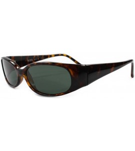 Rectangular Classic Vintage Indie 80s Around Rectangle Sunglasses - Tortoise - C418ECE42C8 $23.13