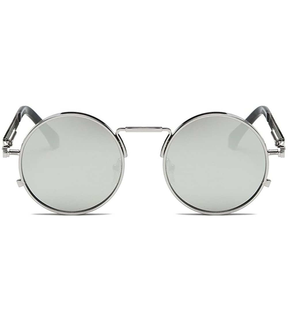 Aviator Women Men Sunglasses Fashion Unisex Shades Sunglasses Integrated UV Glasses - F - CV1947W7NE0 $18.83