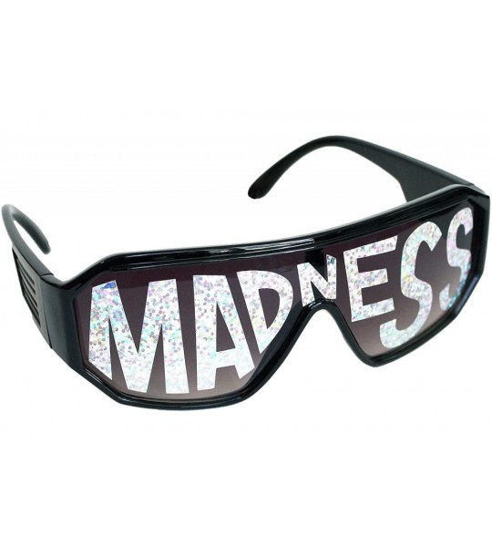 Shield Madness Shield 140mm Sunglasses - Black - C0126UMSDCF $38.02