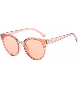 Sport Vintage Sunglasses for Women PC Resin UV 400 Protection Sunglasses - Brown - CW18T2TTK59 $27.06