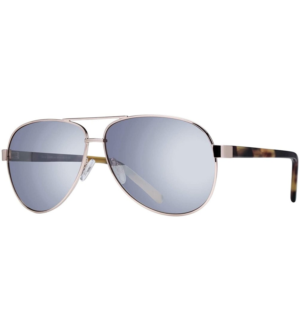 Aviator Dana Aviator Sunglasses (Gold Tortoise/Silver Mirror) - C718XIUU7KE $82.67