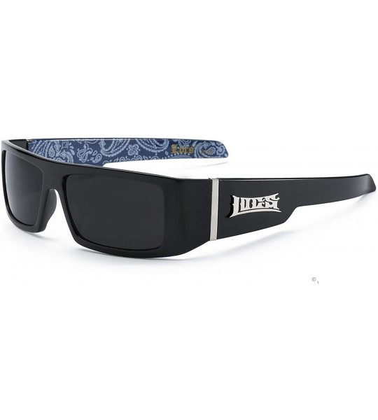 Wrap Blue bandana pattern Shades - CK110ZM3FJD $18.22