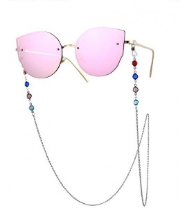 Square Eyeglass Necklace Glasses Sunglasses - CK18YR9QR23 $24.75