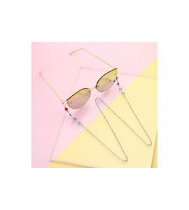 Square Eyeglass Necklace Glasses Sunglasses - CK18YR9QR23 $24.75