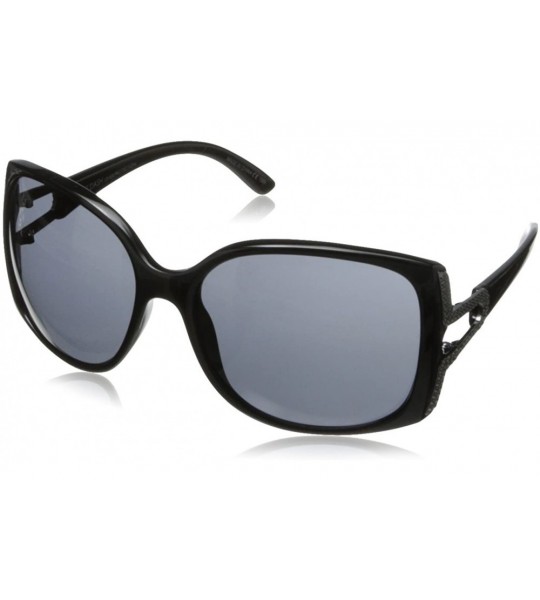 Sport Oval Sunglasses - Black Gloss - CQ11I9MDU9L $72.20