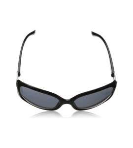 Sport Oval Sunglasses - Black Gloss - CQ11I9MDU9L $72.20