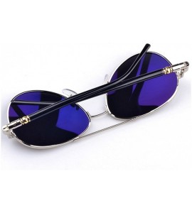 Oversized Men's driver traveling with polarized sunglasses - Silver/Black - CU11Z5IHKFH $34.00