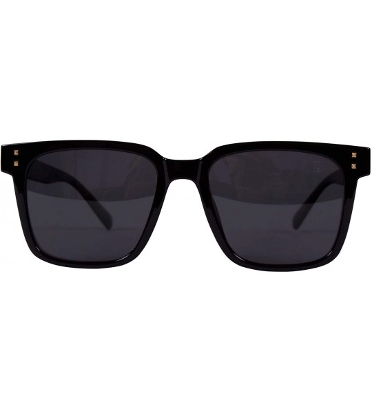 Square p534 Classic Square Polarized- for Mens 100% UV PROTECTION - Black-black - CJ192TGUZC3 $44.90