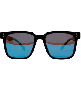 Square p534 Classic Square Polarized- for Mens 100% UV PROTECTION - Black-black - CJ192TGUZC3 $44.90