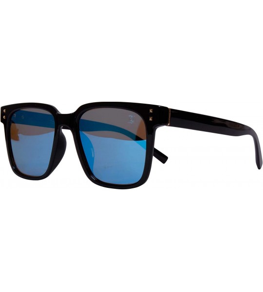 Square p534 Classic Square Polarized- for Mens 100% UV PROTECTION - Black-black - CJ192TGUZC3 $44.90