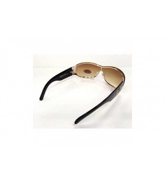 Sport Authentic Shades Gold Brown Deluxe Sunglasses California Lowrider Style - CE12F921FSB $26.54