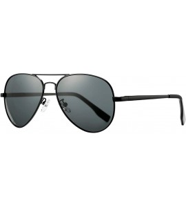 Aviator Polarized Small Aviator Sunglasses for Adult Small Face and Junior- 100% UV400 Protection- 52mm - CD199ASSME6 $27.16