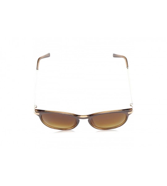 Round Women's LD273 Round Sunglasses with 100% UV Protection - 47 mm - Nude - CB18O37O2L5 $75.69