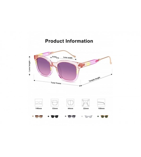 Shield Classic Square Polarized Sunglasses Unisex UV400 Mirrored Glasses SJ2050 - CG18ZAGLKGH $26.27