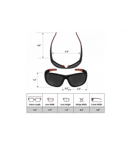 Sport Polarized Driving Sunglasses for Men/Women - TAC HD Lens Clear Vision for Motorcycle Riding - C812O5M49E0 $41.60