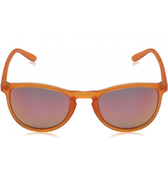 Rectangular unisex-child Pld8016/N Rectangular Sunglasses - Orange - C9127P97OXL $80.84