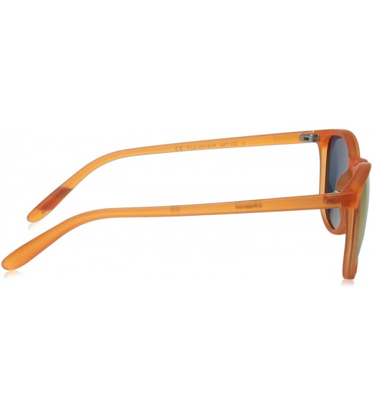 Rectangular unisex-child Pld8016/N Rectangular Sunglasses - Orange - C9127P97OXL $80.84