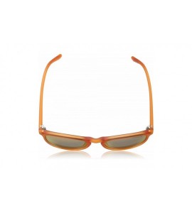 Rectangular unisex-child Pld8016/N Rectangular Sunglasses - Orange - C9127P97OXL $80.84