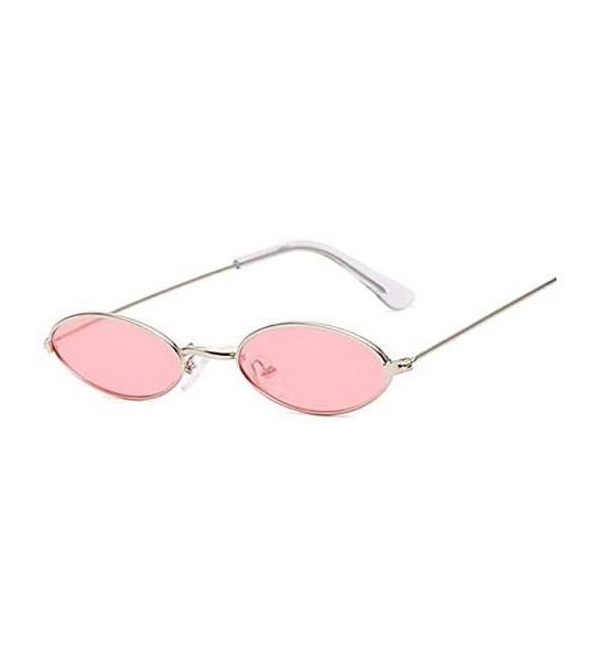 Oval Sunglasses Vintage Glasses Designer - CQ190HEIQ5I $26.25