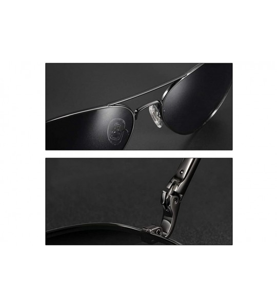 Rectangular 2-Pack Driving Polarized Sunglasses+Night Vision Glasses Classic style - Retro - CH18SEQ7UXI $50.93