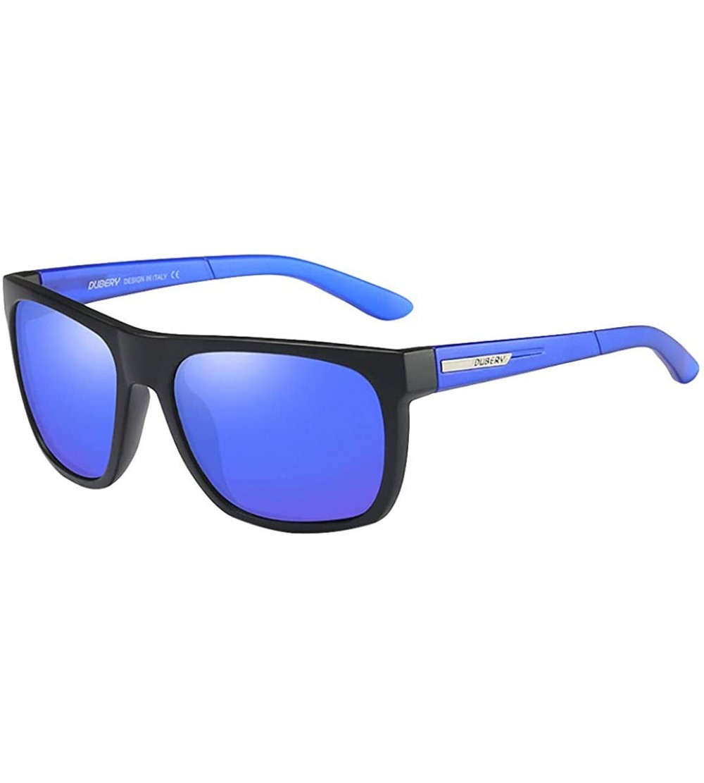 Round Sunglasses for Men Polarized Sunglasses Outdoor Sunglasses Oversized Glasses Driving Glasses - H - C918QS9YUO9 $30.80