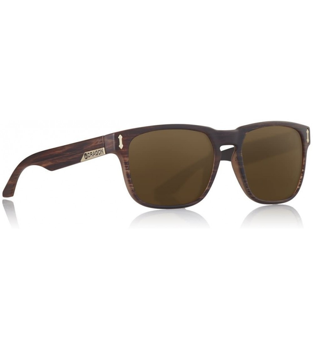 Sport Alliance Monarch Sunglasses - Matte Woodgrain/Bronze - C11809Z2QT2 $101.17