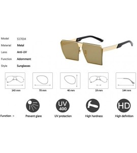 Cat Eye Polaris Retro Men and women glasses cat eye fashion sunglasses - C10 - C3184O5D4ZQ $41.51