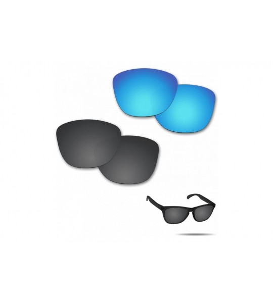 Sport Anti-Saltwater Polarized Replacement Lenses Frogskins Sunglasses 2 Pairs Packed - C317AAX3DXL $50.60