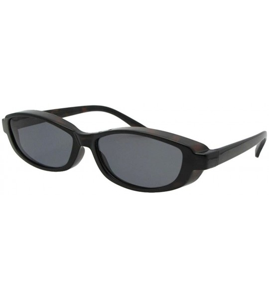 Rectangular Smallest Fit Over Sunglasses F13 - Tortoise Frame-med Dark Gray Lens - C0186X73C3L $30.52